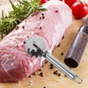 Meat Tenderizer Roller- Stainless Steel 5 Wheel Meat Rolling Hammer