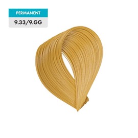 Hair Bar NYC Professional Permanent Hair Colors 9.33/9.GG Very Light Intense Golden Blonde. Intense & Bright Color Long-Lasting, Fade-Resistant | Shiny Hair 3.4oz 100ml Made in Italy