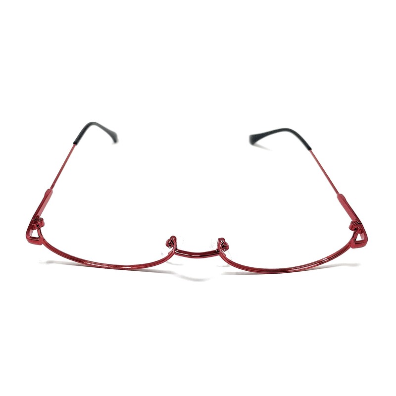 Tokyo GOODS MARKET No Lens, Oval Half Rim, Low Frame,