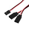 INJORA Magnetic Snap-on JR 1-to-2 Y Cable for RC Models,