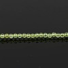 GEMKORA Natural Real Peridot Crystals Bracelet, 3mm Best Grade Micro