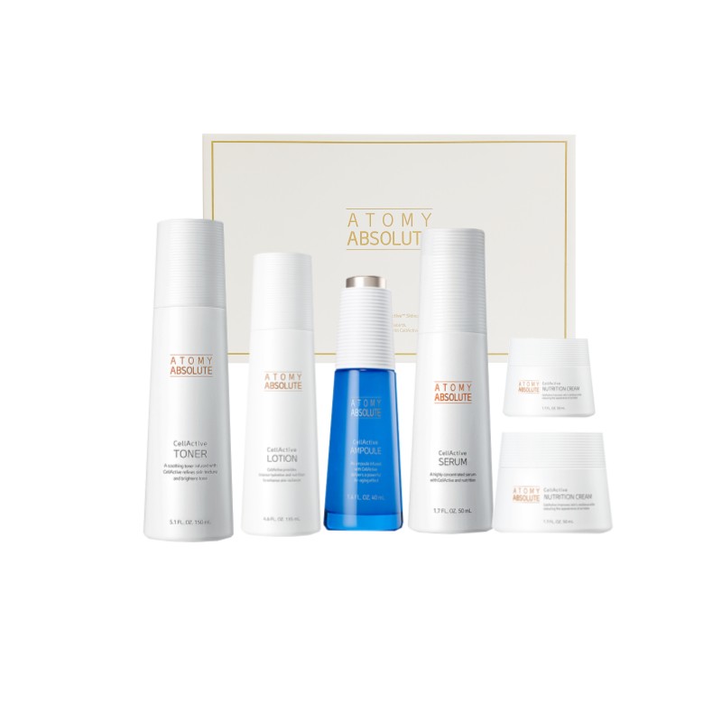Atomy Absolute Cellular Skin Care Set 6 Piece Set /