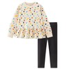 Gumyoss Girls' Clothing Set Long Tops Children's Clothing Cotton Long