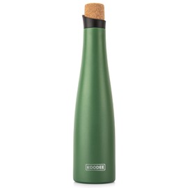 Koodee 24 oz Wine Bottle Insulator Stainless Steel Vacuum Insulated Wine Bottle, Keeps Wine Cold for 24 Hours and Hot for 12 Hours (Dark Green)