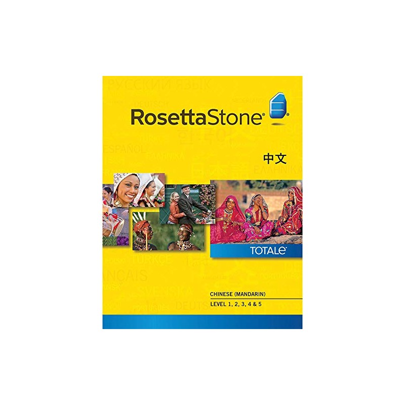 Rosetta Stone Chinese (mandarin) Level 1, 2, 3, 4 &