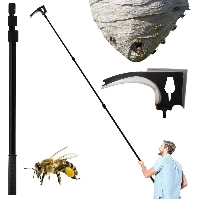 Smarkey Wasp Hornet Yellow Jacket Nest Scraper Tool 120 inch