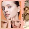 Gevlonecirly Shadow Highlights Nose Shadow 5 Colors with Matte Highlighter