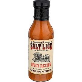 THE SALT LICK Spicy BBQ Sauce, 12 FZ