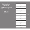 Littversions 20 Circuits 2 Pack Vinyl Replacement for Eaton Cuttler