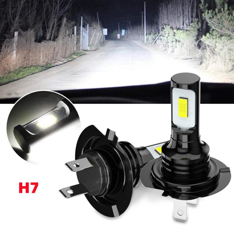 AQJ For Honda CBR1100XX 1997-2003 - 6000K 2pcs H7 LED