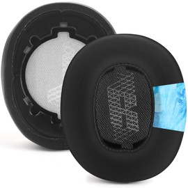 Live 500 BT Cooling Gel Ear Pads Replacement Ear Pads Cushions Compatible with JBL Live 500BT Wireless Over-Ear Headphones Comfort Memory Foam Earmuffs Earpads Repair Parts