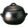 Misuzu 3 Go Black Cast Iron Rice Pot - 720ml