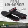 XINIFOOT Height Increase Insoles, 2 Pairs with Air Cushion Shoe