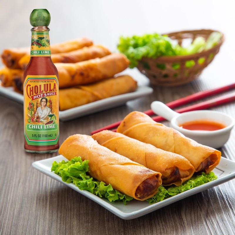 CHOLULA SAUCE HOT CHILI LIME, 5 OZ