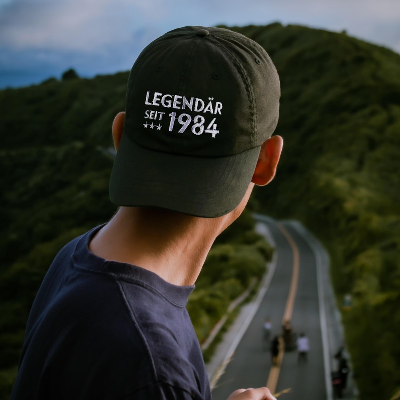 Jeasona Men’s Cap, Gift Ideas for Dad, Grandad, Son, 100%