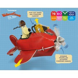 Build Your Own Wallace & Gromit Sidecar - Kit per la rasatura ravvicinata, in cartone, dai 10 anni in su