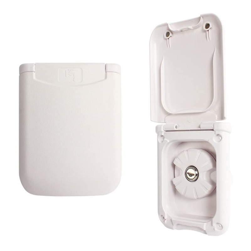 TOTMOX RV Fresh Water Locking Cap Gravity Water Inlet With