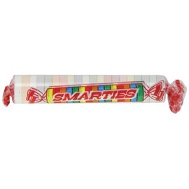 Smarties Candy Giant Rolls - Gluten & Vegan Free - Classic Sweetness From Family Owned Company Since 1949, Peanut & Dairy Free - Individually Wrapped Bulk Halloween Candy- 2.2 Pound (Pack of 1)