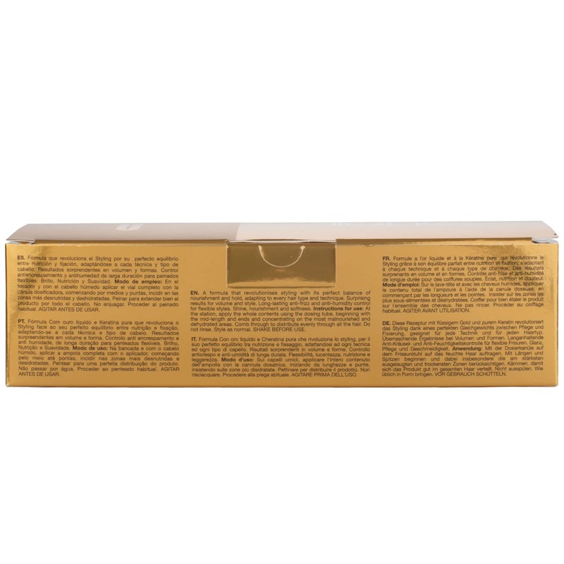 Tahe Botanic Keratin Gold Forms Capillary Treatment 10 Ampoules 100ml