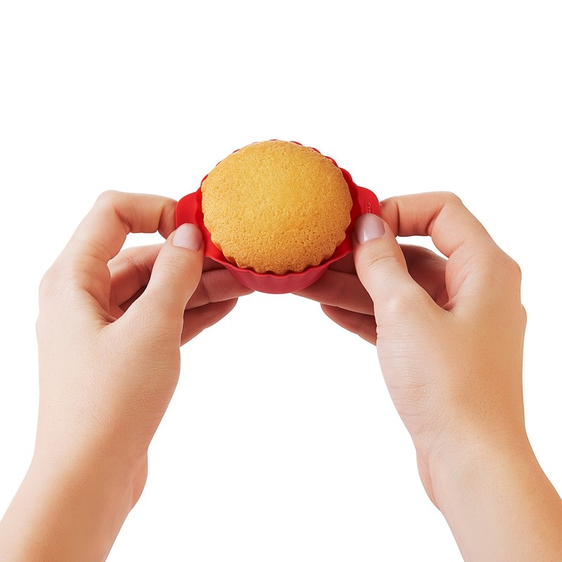 OXO Good Grips Silicone Baking Cups, Pack of 12, Reusable,