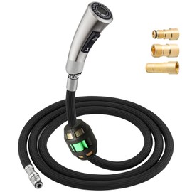 K-1219935-BC/K-1304674-BC Hose Kit for Kohler Pull Down Hose Replacement, 68 Inches Pull-Out Kitchen Faucet Hose Replacemnet Part, Spray Hose Replacement Hose Kit (Brushed Nickel)