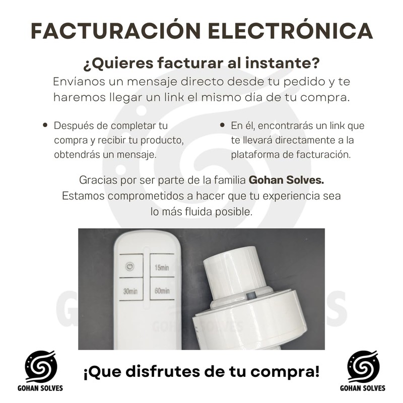 Gohan Solves Socket Inteligente con Control Remoto Enchufe Inteligente Controla