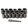 Ieron 14 PCS Bolt Extractor Set Locking Wheel Nut Removal