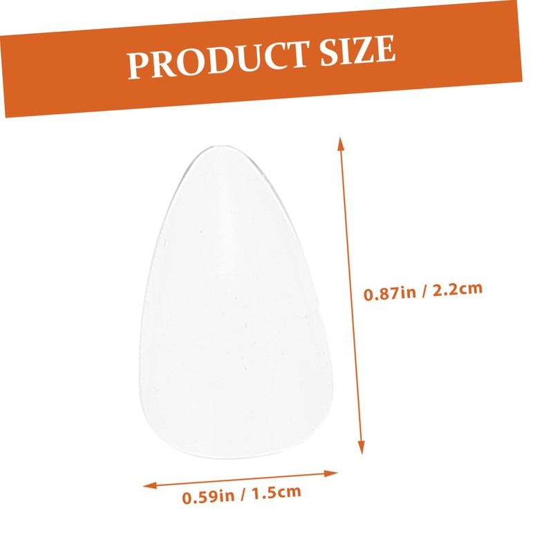 Baluue 240pcs Nail Stickers Tips Full Cover False Nail Decorations