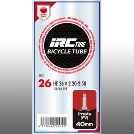 IRC IRC Bicycle Tube 26x2 X 20 – 2.50 仏式 40 mm Valve 29943j