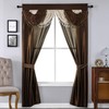 Regal Home Collections Amore Set para Ventana, con Cenefa Adjunta,