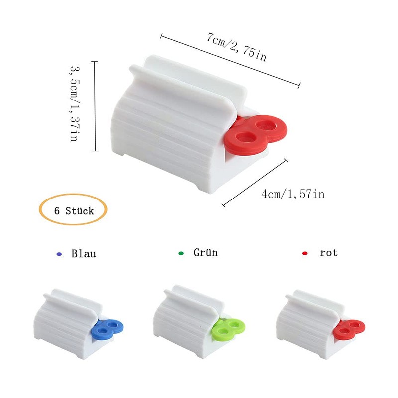 NUWIQ Tube Squeezer, Tube Squeezer for All Tubes, Toothpaste, Hand
