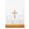Murphy Robes Scarves-Millenova Lectern Banner Embroidered with Gold Latin Cross