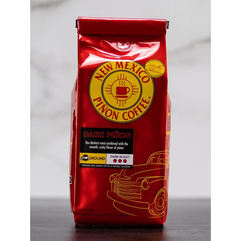 New Mexico Piñon Coffee Dark Piñon Ground 12 oz. w/