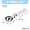Ice Cream Scoop, Icecream Scoop with Trigger Release, Easy Clean,
