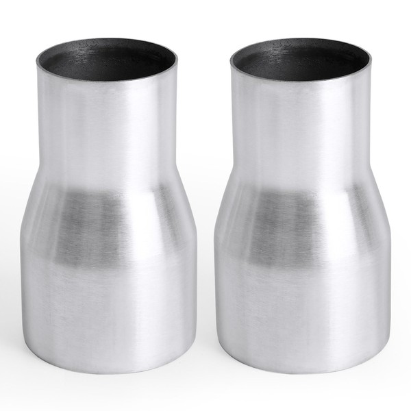 Tongze 2"OD to 3"OD Exhaust Pipe Adapter, 140mm Length Stainless