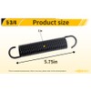 Ziyuan 5-3/4 inch Recliner Mechanism Extension Springs,Recliner Springs Replacement for