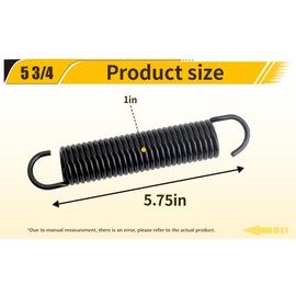 Ziyuan 5-3/4 inch Recliner Mechanism Extension Springs,Recliner Springs Replacement for Lane, Action, and HomePlace Group Recliners