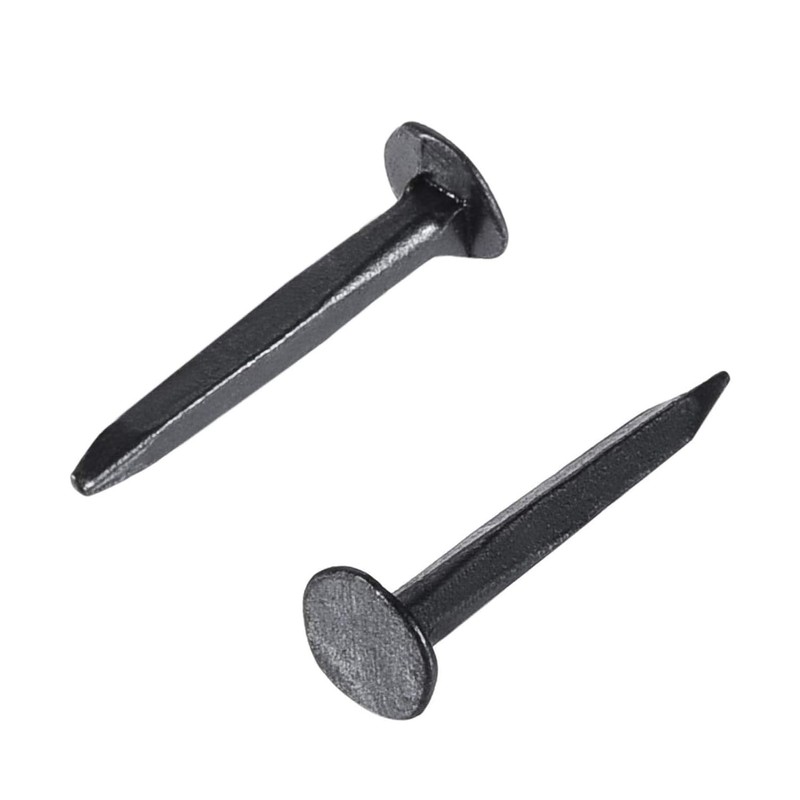 GOETOR Metal Nails Tacks 1000 Pcs 13mm Mini Black Iron