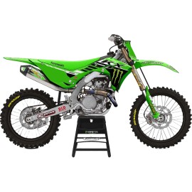 Throttle Syndicate 2024 Team Green Monster Kawasaki Graphic Kit-KX 85/100-14-21