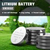 GutAlkaLi CR2032 Lithium 3V Battery, Electronic Coin Cell Button for