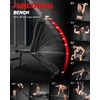 Adjustable Weight Bench Workout Bench for Home Gym, Foldable Workout