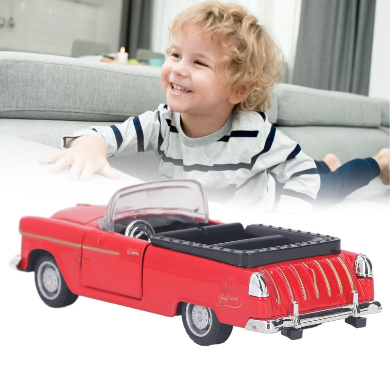 1:32 Convertible Sports Car Model Metal Alloy Realistic Cool Battery