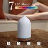 Gooamp 200ML Ceramic Essential Oil Diffuser - Ultrasonic Aromatherapy &