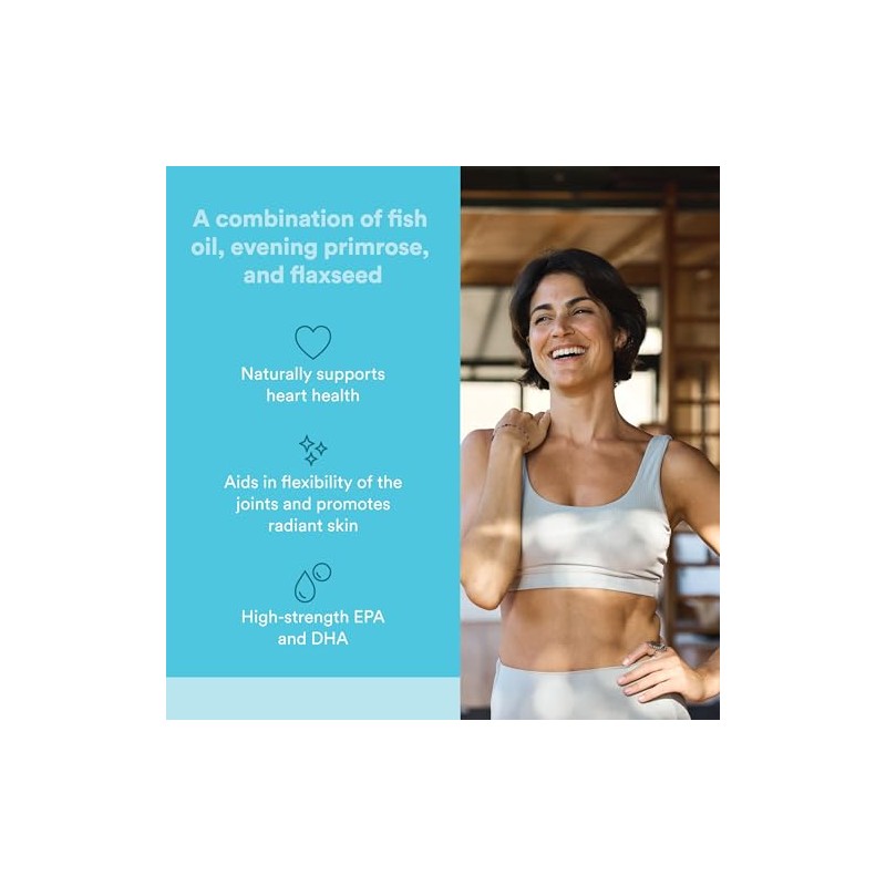Natural Factors RxOmega-3 Factors, Women's Blend 120 Softgels