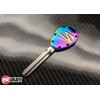 Pro Spec Imports - 'Neo Chrome' Billet Titanium Key for