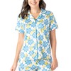 Hello Mello Lounge Short Sleeve Soft Pajama Top for Women