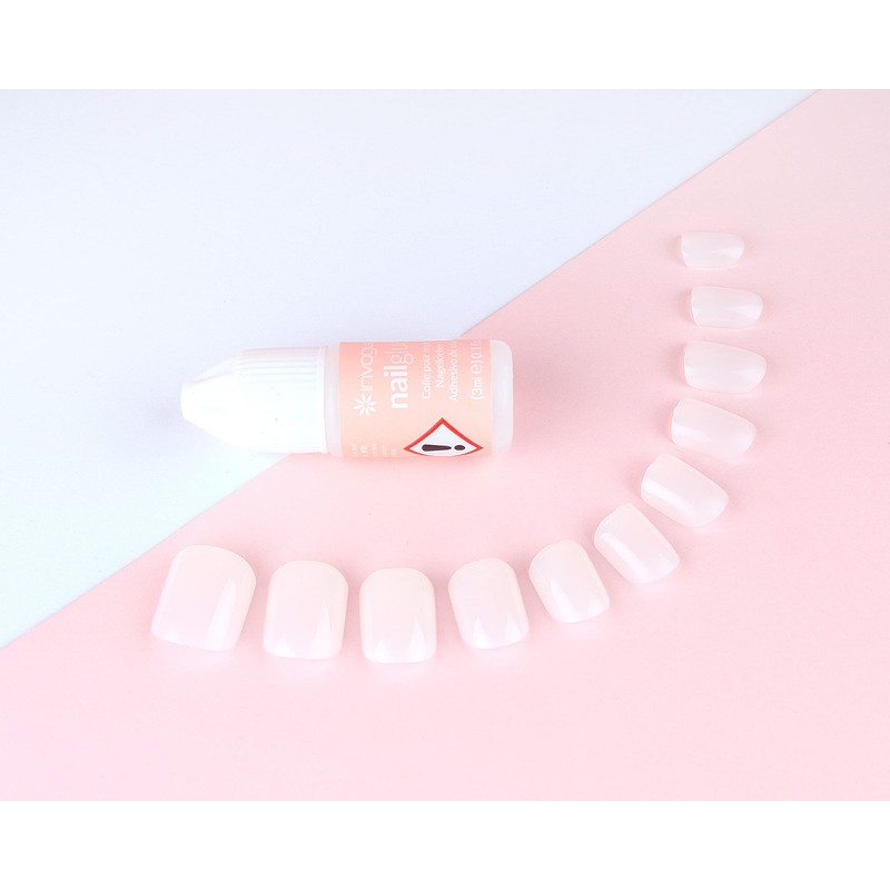 Invogue Full Cover Square Nails - 120pcs