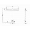 Door & Casement Limiting Stay Black