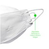 Tia BOTN 2 Pack KF94 WHITE L Adult Size Protective