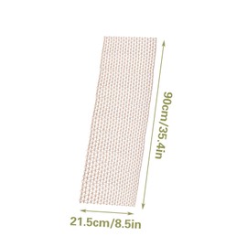 MiDube 2 Sets Bearded Dragon Hammock, Reptile Lounger Climbing Toy Decor Habitat Tank Accessories for Lizard, Chameleon, Gecko, Snake Amphibian Reptile, (8.5 x 36 Inch, Apricot and Black)